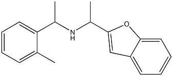 [1-(1-benzofuran-2-yl)ethyl][1-(2-methylphenyl)ethyl]amine