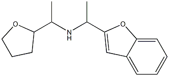 [1-(1-benzofuran-2-yl)ethyl][1-(oxolan-2-yl)ethyl]amine Struktur