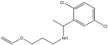 [1-(2,5-dichlorophenyl)ethyl][3-(ethenyloxy)propyl]amine|