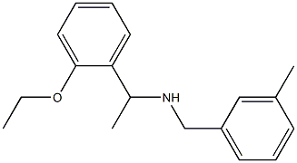  [1-(2-ethoxyphenyl)ethyl][(3-methylphenyl)methyl]amine