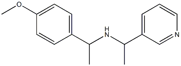 [1-(4-methoxyphenyl)ethyl][1-(pyridin-3-yl)ethyl]amine