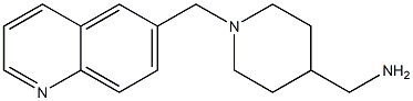 [1-(quinolin-6-ylmethyl)piperidin-4-yl]methanamine