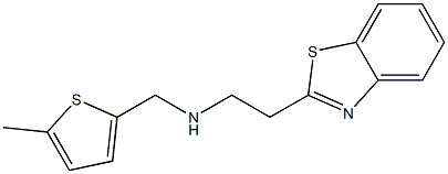 [2-(1,3-benzothiazol-2-yl)ethyl][(5-methylthiophen-2-yl)methyl]amine