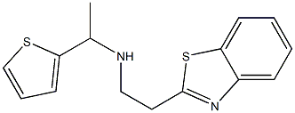 [2-(1,3-benzothiazol-2-yl)ethyl][1-(thiophen-2-yl)ethyl]amine