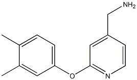 [2-(3,4-dimethylphenoxy)pyridin-4-yl]methylamine