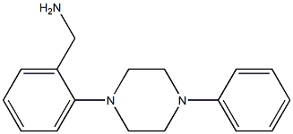 [2-(4-phenylpiperazin-1-yl)phenyl]methanamine Structure