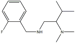 [2-(dimethylamino)-3-methylbutyl][(2-fluorophenyl)methyl]amine