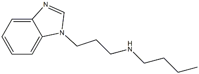 [3-(1H-1,3-benzodiazol-1-yl)propyl](butyl)amine Structure