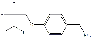 [4-(2,2,3,3-tetrafluoropropoxy)phenyl]methanamine Structure