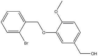  {3-[(2-bromophenyl)methoxy]-4-methoxyphenyl}methanol
