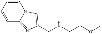 {imidazo[1,2-a]pyridin-2-ylmethyl}(2-methoxyethyl)amine Structure