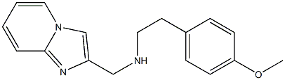 {imidazo[1,2-a]pyridin-2-ylmethyl}[2-(4-methoxyphenyl)ethyl]amine Struktur