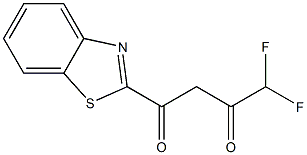 1-(1,3-benzothiazol-2-yl)-4,4-difluorobutane-1,3-dione
