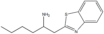 1-(1,3-benzothiazol-2-yl)hexan-2-amine