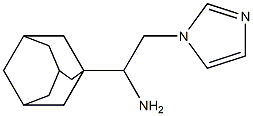 1-(1-adamantyl)-2-(1H-imidazol-1-yl)ethanamine Structure