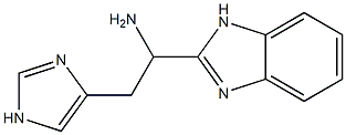 1-(1H-1,3-benzodiazol-2-yl)-2-(1H-imidazol-4-yl)ethan-1-amine Structure