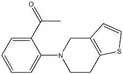 1-(2-{4H,5H,6H,7H-thieno[3,2-c]pyridin-5-yl}phenyl)ethan-1-one