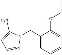 1-(2-ethoxybenzyl)-1H-pyrazol-5-amine Struktur
