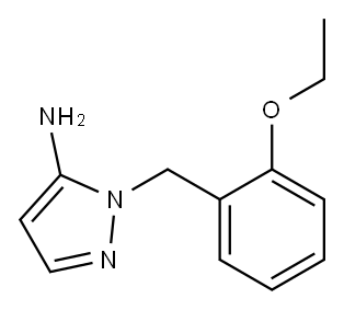 1-(2-ethoxybenzyl)-1H-pyrazol-5-amine Structure