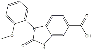 1-(2-methoxyphenyl)-2-oxo-2,3-dihydro-1H-1,3-benzodiazole-5-carboxylic acid