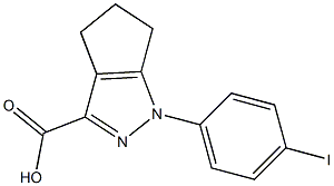 1-(4-iodophenyl)-1H,4H,5H,6H-cyclopenta[c]pyrazole-3-carboxylic acid