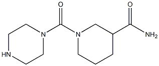 1-(piperazin-1-ylcarbonyl)piperidine-3-carboxamide