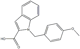 1-[(4-methoxyphenyl)methyl]-1H-indole-2-carboxylic acid