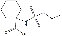  1-[(propylsulfonyl)amino]cyclohexanecarboxylic acid