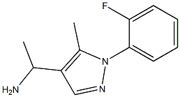 1-[1-(2-fluorophenyl)-5-methyl-1H-pyrazol-4-yl]ethan-1-amine