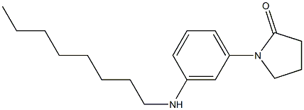1-[3-(octylamino)phenyl]pyrrolidin-2-one