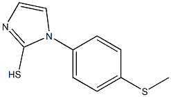 1-[4-(methylsulfanyl)phenyl]-1H-imidazole-2-thiol Structure