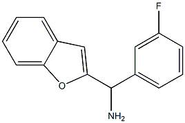 1-benzofuran-2-yl(3-fluorophenyl)methanamine