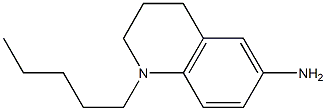 1-pentyl-1,2,3,4-tetrahydroquinolin-6-amine Structure