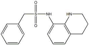 1-phenyl-N-(1,2,3,4-tetrahydroquinolin-8-yl)methanesulfonamide Structure