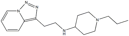 1-propyl-N-(2-{[1,2,4]triazolo[3,4-a]pyridin-3-yl}ethyl)piperidin-4-amine