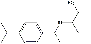 2-({1-[4-(propan-2-yl)phenyl]ethyl}amino)butan-1-ol