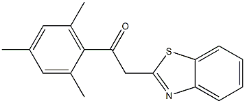2-(1,3-benzothiazol-2-yl)-1-(2,4,6-trimethylphenyl)ethan-1-one
