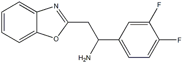 2-(1,3-benzoxazol-2-yl)-1-(3,4-difluorophenyl)ethan-1-amine