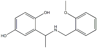2-(1-{[(2-methoxyphenyl)methyl]amino}ethyl)benzene-1,4-diol