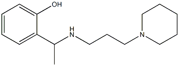 2-(1-{[3-(piperidin-1-yl)propyl]amino}ethyl)phenol