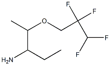 2-(2,2,3,3-tetrafluoropropoxy)pentan-3-amine Struktur