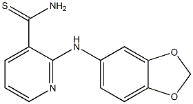 2-(2H-1,3-benzodioxol-5-ylamino)pyridine-3-carbothioamide