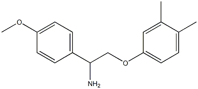 2-(3,4-dimethylphenoxy)-1-(4-methoxyphenyl)ethanamine