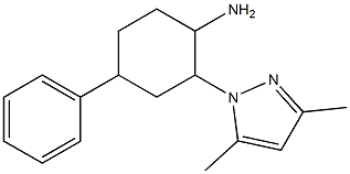 2-(3,5-dimethyl-1H-pyrazol-1-yl)-4-phenylcyclohexanamine