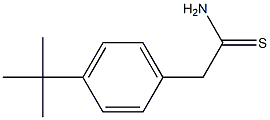 2-(4-tert-butylphenyl)ethanethioamide Structure