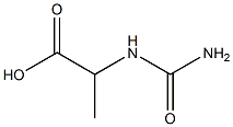 2-(carbamoylamino)propanoic acid Structure