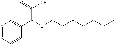 2-(heptyloxy)-2-phenylacetic acid Structure