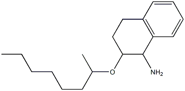2-(octan-2-yloxy)-1,2,3,4-tetrahydronaphthalen-1-amine