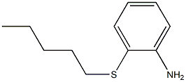 2-(pentylsulfanyl)aniline Struktur