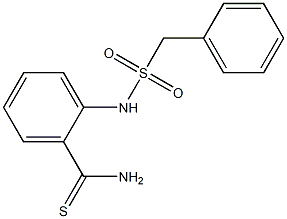 2-(phenylmethanesulfonamido)benzene-1-carbothioamide